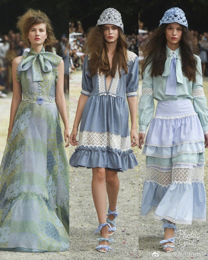 欧美田园里的少女Luisa Beccaria S/S 2019米兰时装周 2