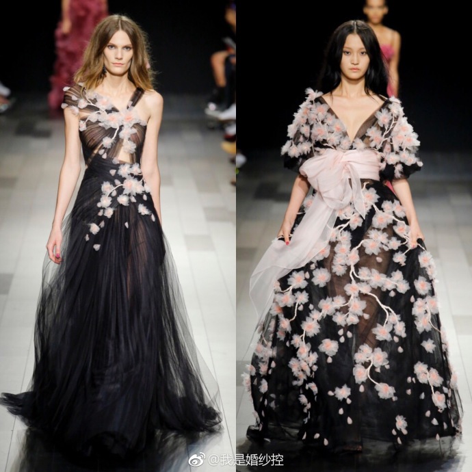 Marchesa Spring 2018婚纱图片 5