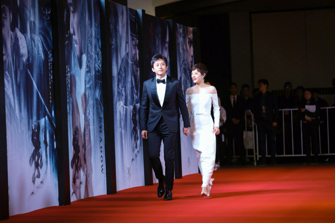 明星夫妻邓超孙俪电影《影》首映礼图片 4