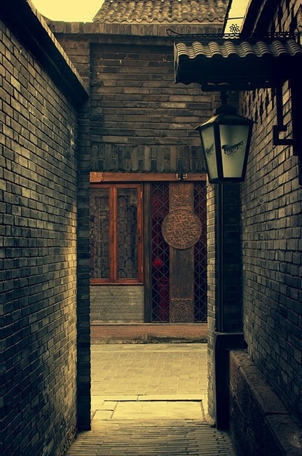 记忆中的古镇小巷风景图片 9