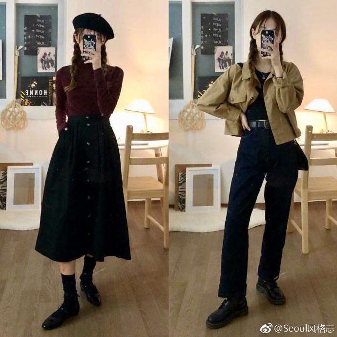 可酷可甜的chic韩风帽子时尚搭配法 7