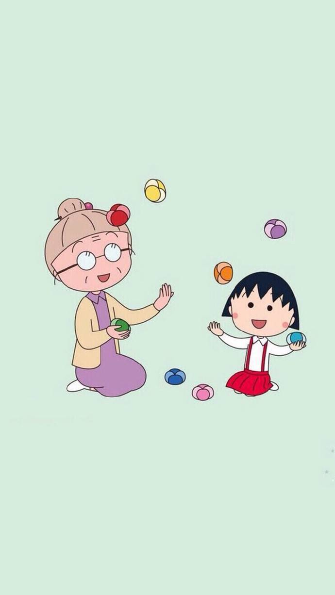 樱桃小丸子壁纸图片_樱桃小丸子头像图片