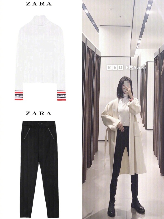 2018Zara秋季试衣间穿搭每一套都想拥有