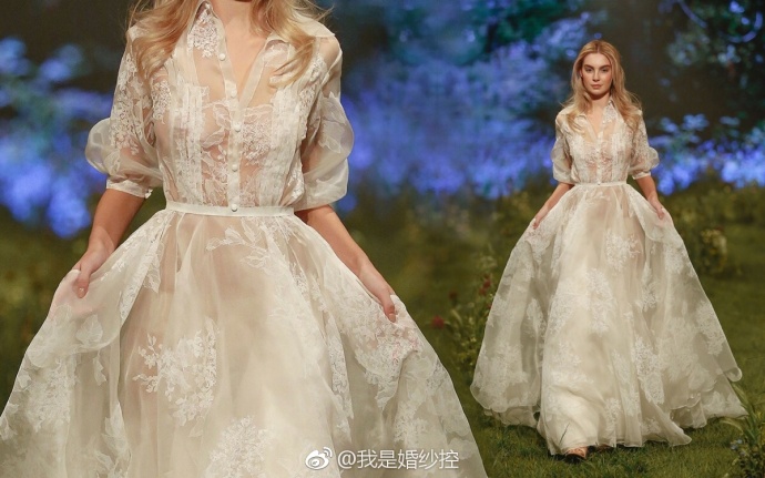 澳大利亚顶级仙牌Paolo Sebastian Couture婚纱礼服图片 7