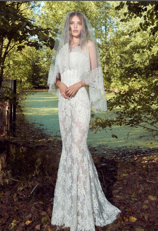 欧美高级时装Zuhair Murad2019白色婚纱图片 8