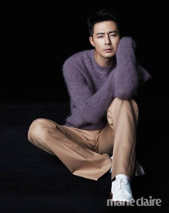 韩国男演员赵寅成 &times; Marie Claire Korea时尚封面图片 5