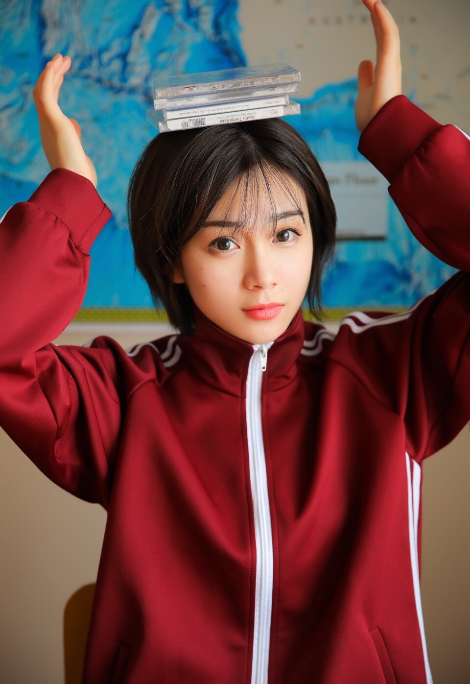 校园美女科代表萌妹子图片 2