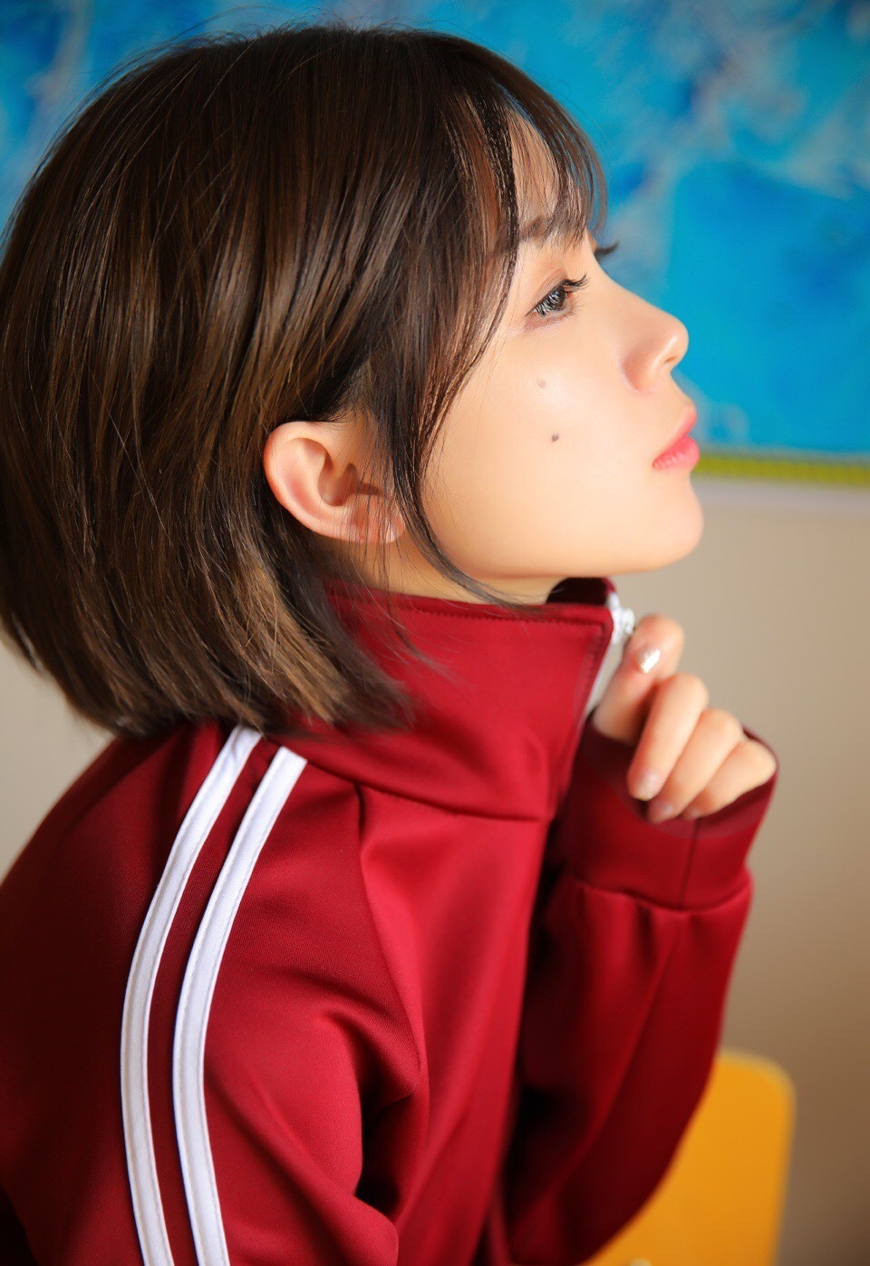 校园美女科代表萌妹子图片 8
