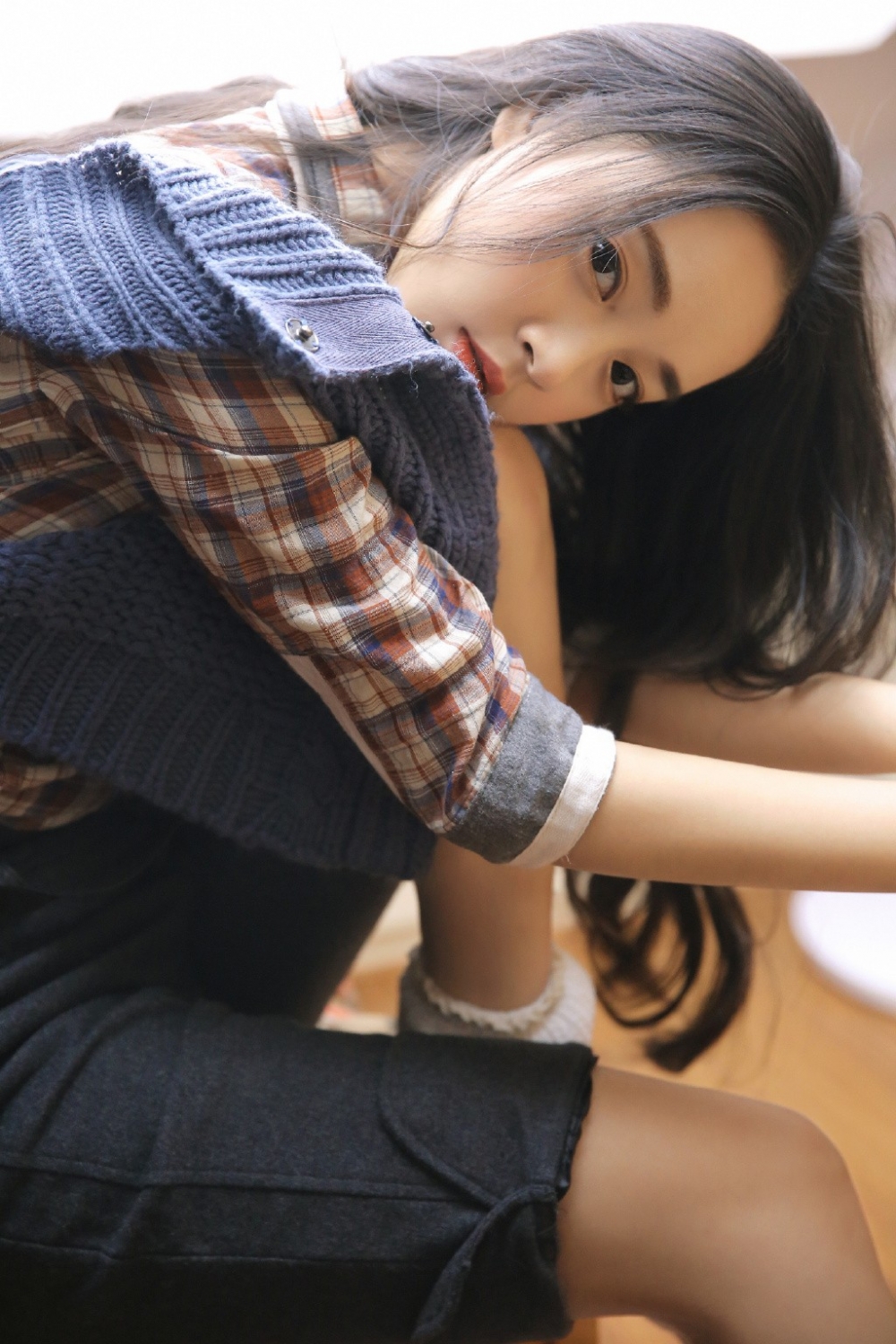 大眼美女私房治愈系生活照图片 6