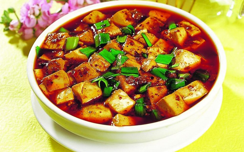 好吃不腻的川菜麻婆豆腐图片