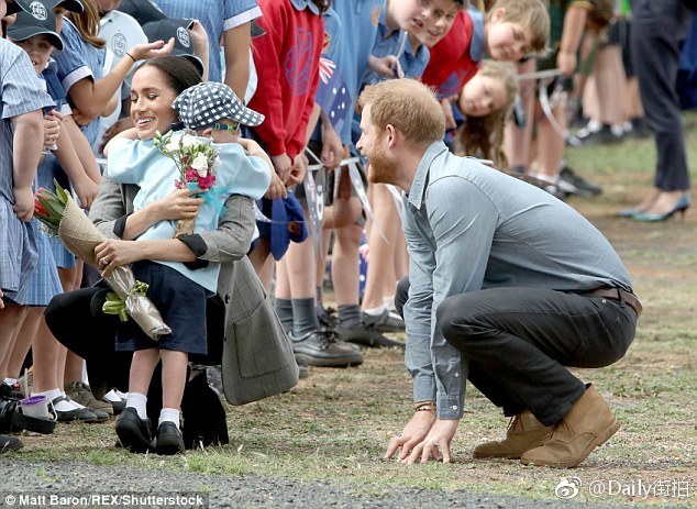 英国王室哈里王子和Meghan Markle澳大利亚拜访之旅 7
