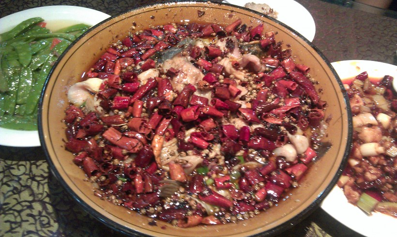 川菜美食麻辣水煮鱼图片 4