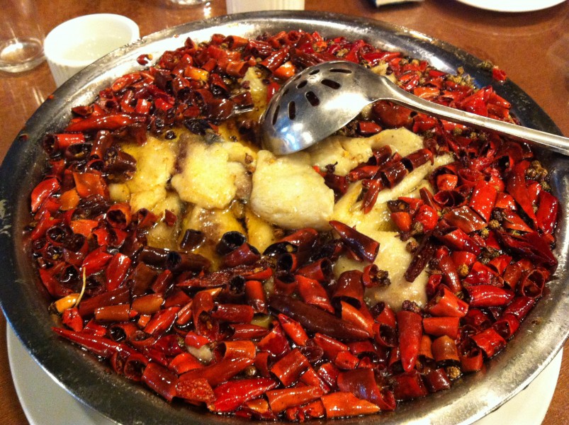 川菜美食麻辣水煮鱼图片 5