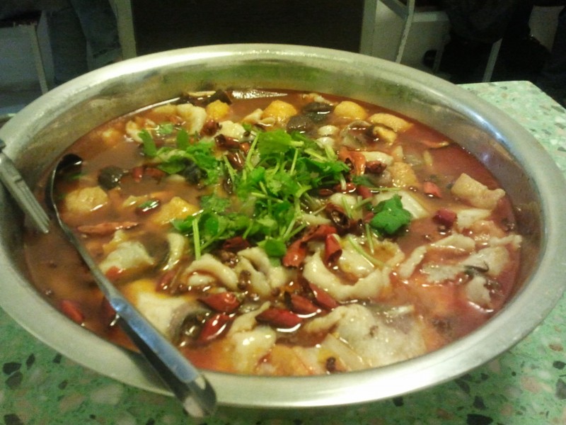 川菜美食麻辣水煮鱼图片 7