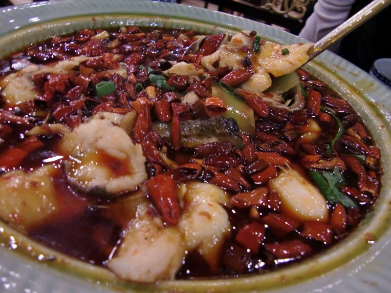 川菜美食麻辣水煮鱼图片 9