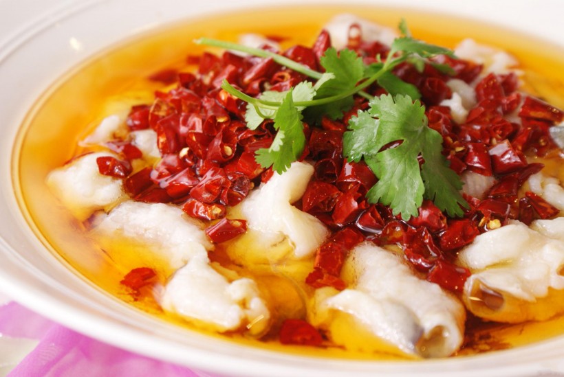 川菜美食麻辣水煮鱼图片 11