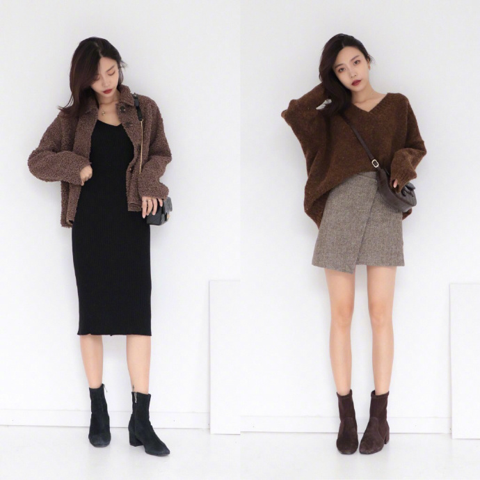 秋冬必不可少的莫兰迪色的超美单品LOOK 4