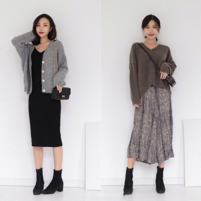 秋冬必不可少的莫兰迪色的超美单品LOOK 6