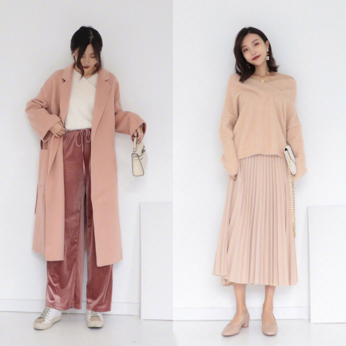 秋冬必不可少的莫兰迪色的超美单品LOOK 7