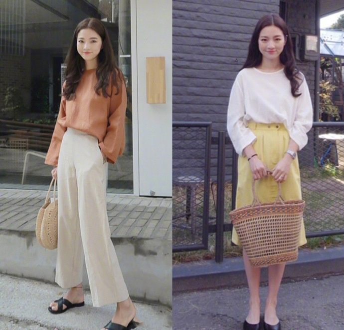 2018秋冬温柔气质感的女生穿搭示范
