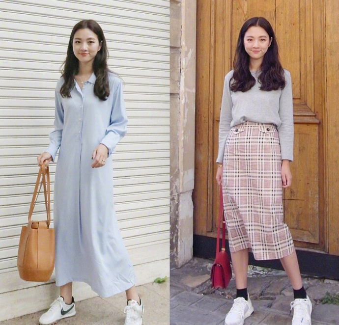 2018秋冬温柔气质感的女生穿搭示范 5