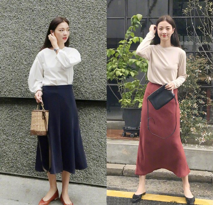 2018秋冬温柔气质感的女生穿搭示范 8