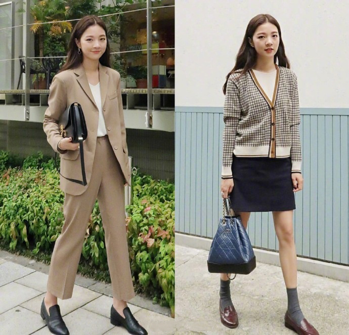 2018秋冬温柔气质感的女生穿搭示范 9