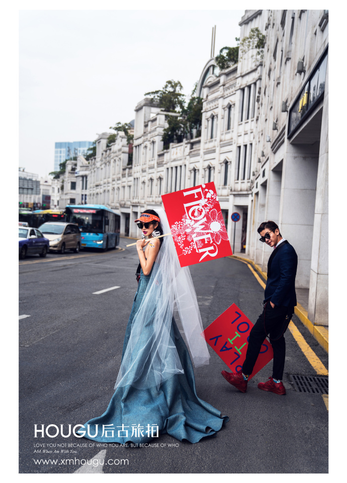 旅行拍婚纱照图片随意但不随便 6