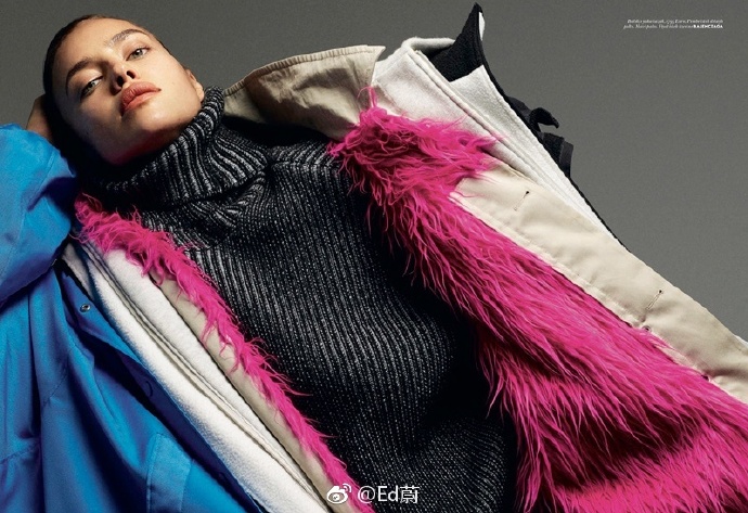 欧美美女超模Irina Shayk土耳其版VOGUE时尚封面大片 2