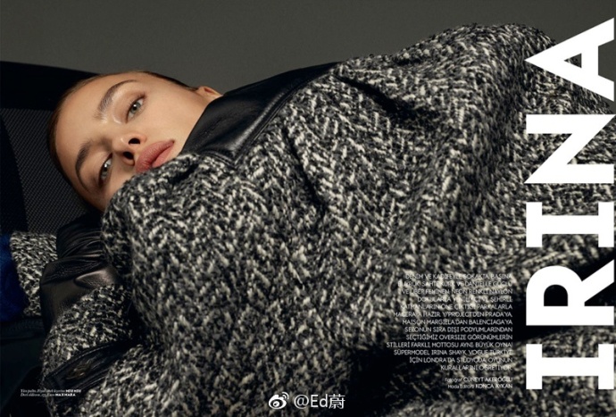 欧美美女超模Irina Shayk土耳其版VOGUE时尚封面大片 5