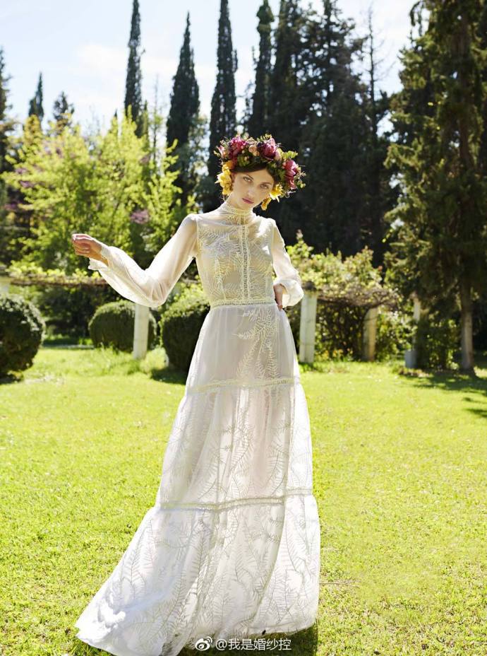 Costarellos2019春夏系列波西米亚风婚纱礼服图片 3