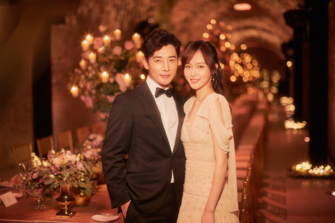 中国明星夫妻唐嫣罗晋婚礼图片 5