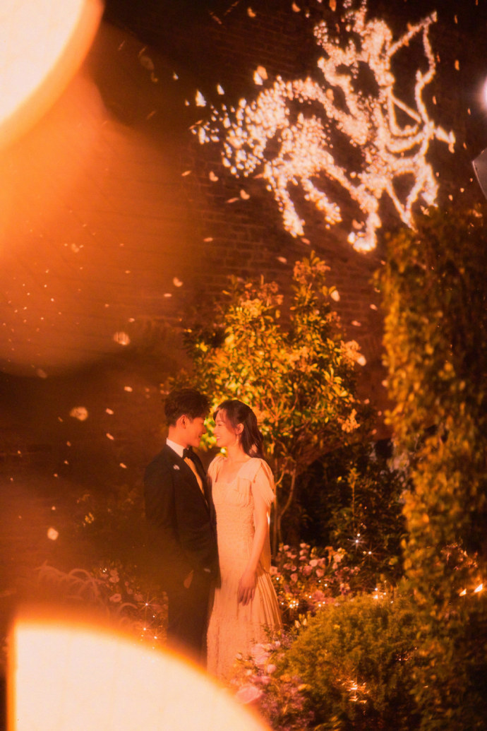 中国明星夫妻唐嫣罗晋婚礼图片 9