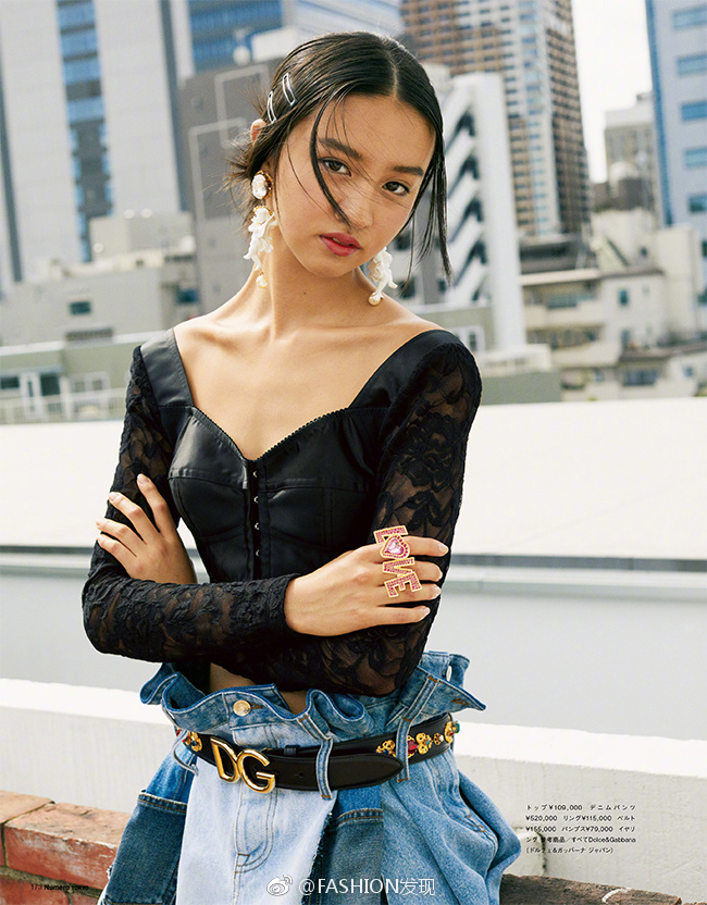 日本星二代木村光希《Numero Tokyo》性感俏皮封面 7