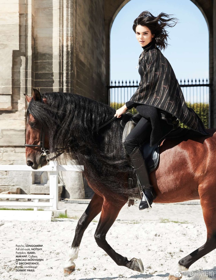 欧美超模肯豆Kendall Jenner登上《Elle》杂志十月刊 6