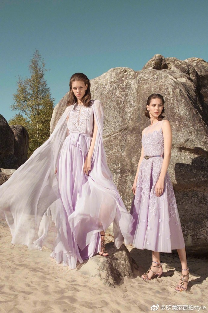 欧美时尚品牌Zuhair Murad 2019仙女牌的春夏女装图片 3