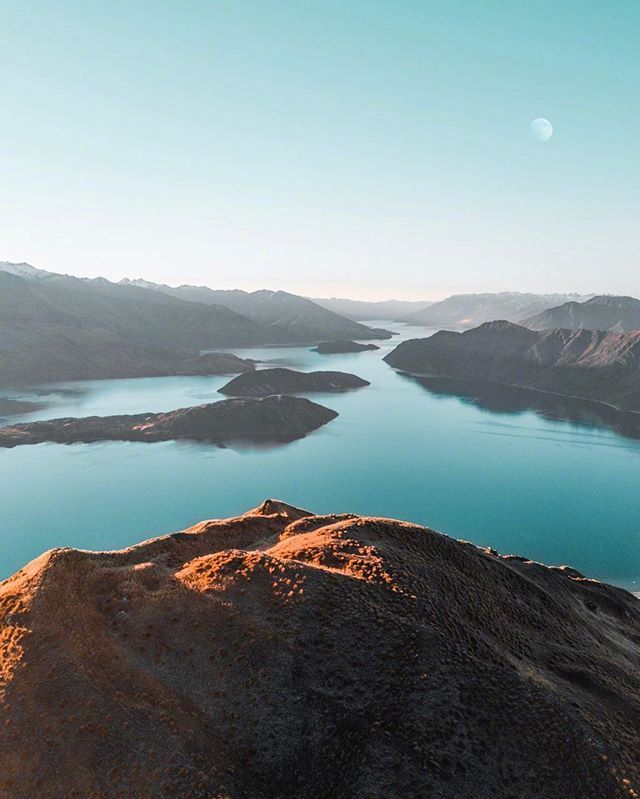 碧水蓝天风景图片