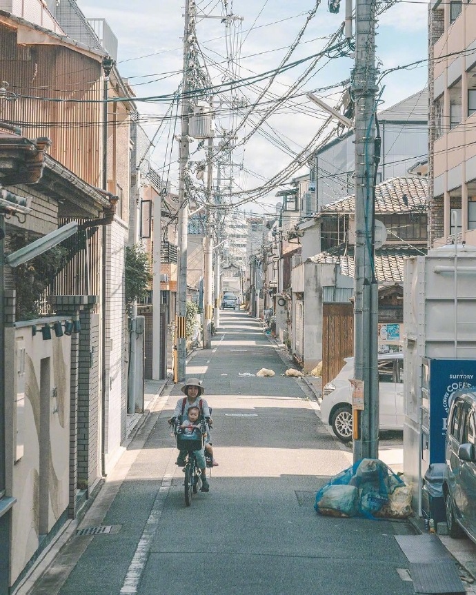 日本的街头风景图片简单闲适 2