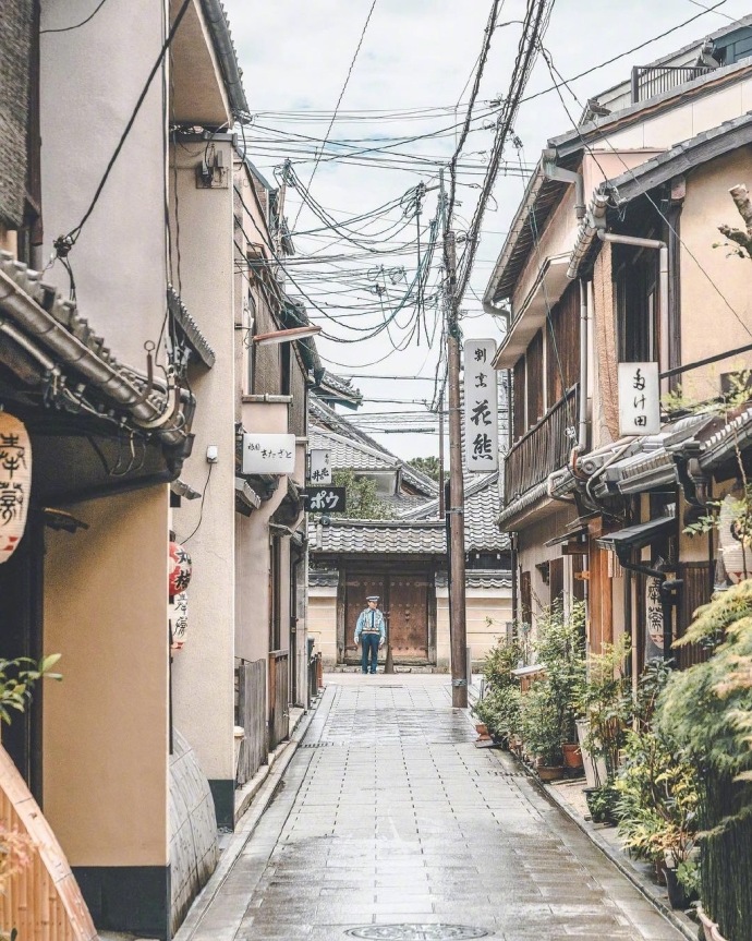 日本的街头风景图片简单闲适 4