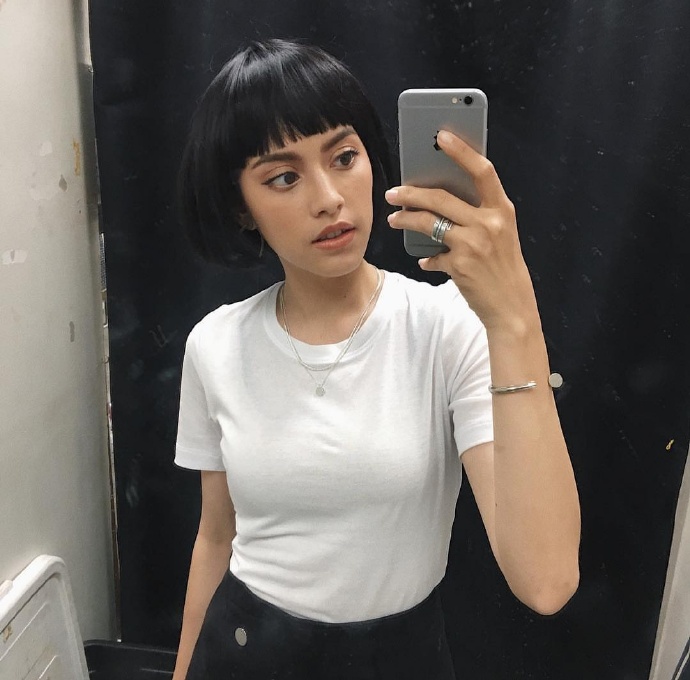 英泰国混血美女Chanya Mcclory新发型帅气图片 2
