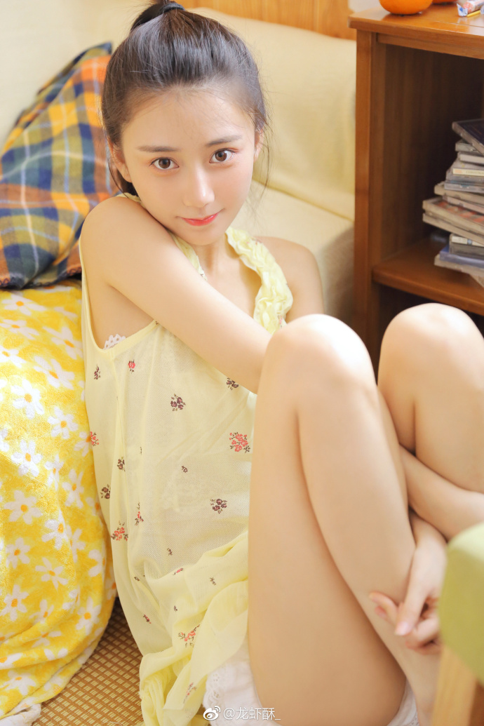 清纯美女王可一小清新居家私房图片 5