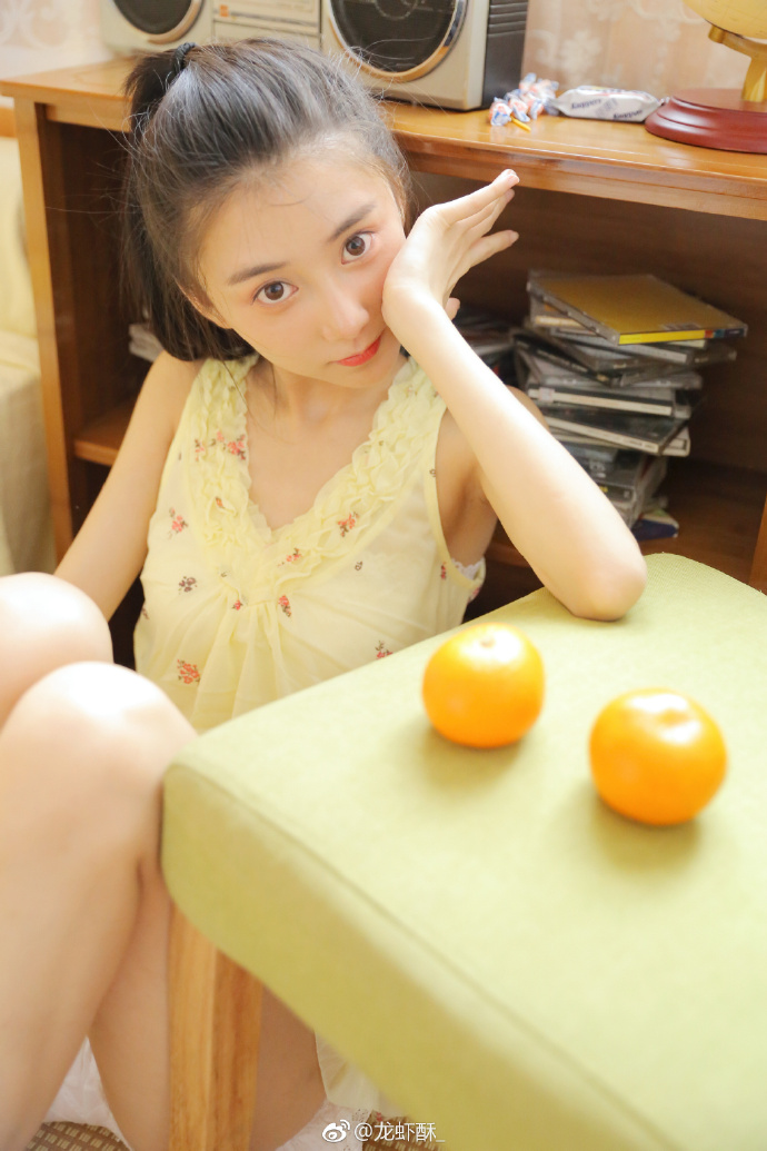 清纯美女王可一小清新居家私房图片 7