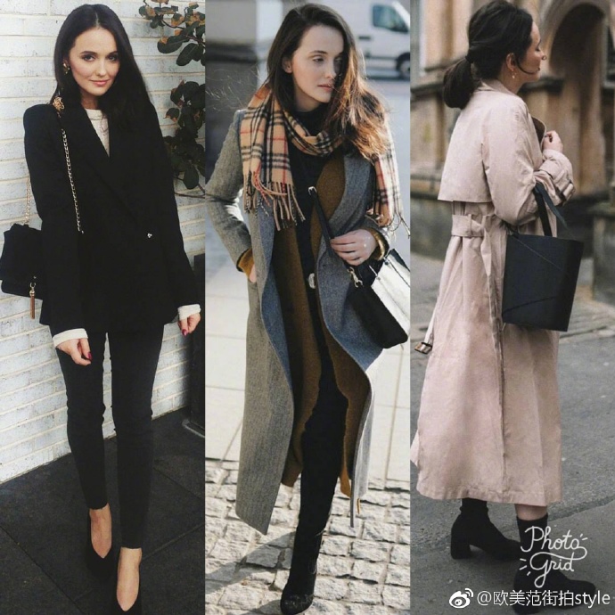 欧美美女时尚博主cajmel时髦优雅的穿衣方案get 2