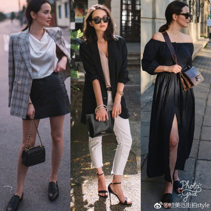 欧美美女时尚博主cajmel时髦优雅的穿衣方案get 4