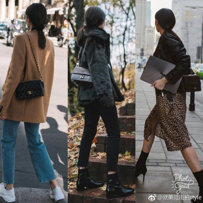 欧美美女时尚博主cajmel时髦优雅的穿衣方案get 9