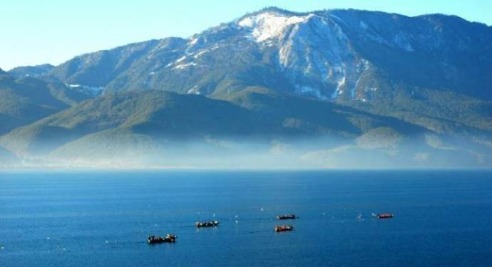 传说中的女儿国泸沽湖风景图片 5