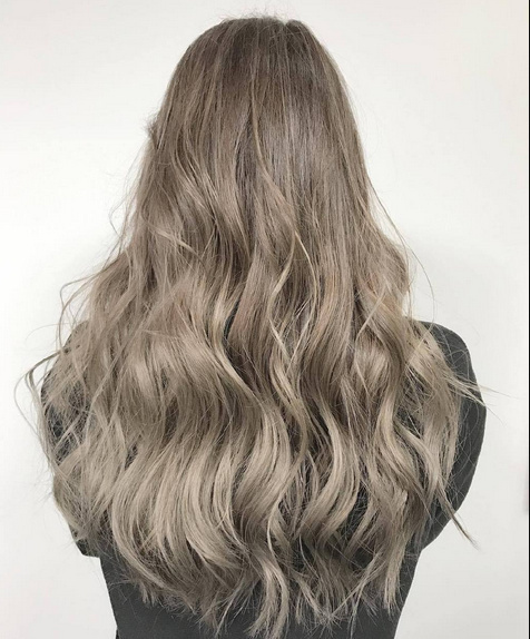 梦幻的雾灰系奶茶色hair style真心美 5