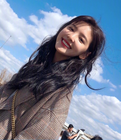 清纯校园美少女章若楠图片 6