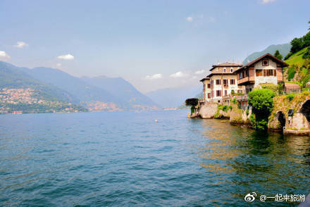 意大利科莫湖边的Bellagio小镇风景图片 4