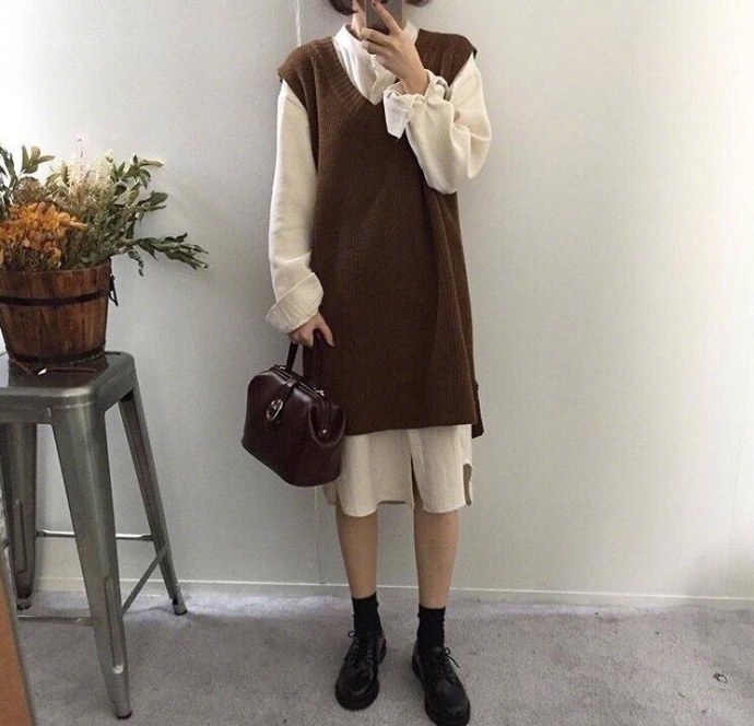 文艺girl的秋装搭配参考 5